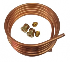 KIT TUBO DE COBRE 4x2mm ( 1 metro )