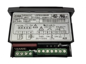 TERMOSTATO DIGITAL 2 RELS 230V 50/60Hz